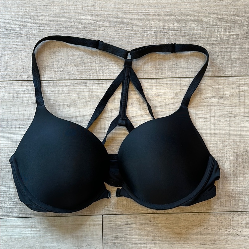 Black Victoria’s Secret push up bra, size 36C